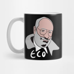 Umberto Eco Minimal Portrait - Philosophy Mug